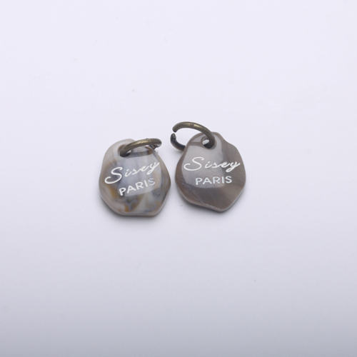 > imitation stone button