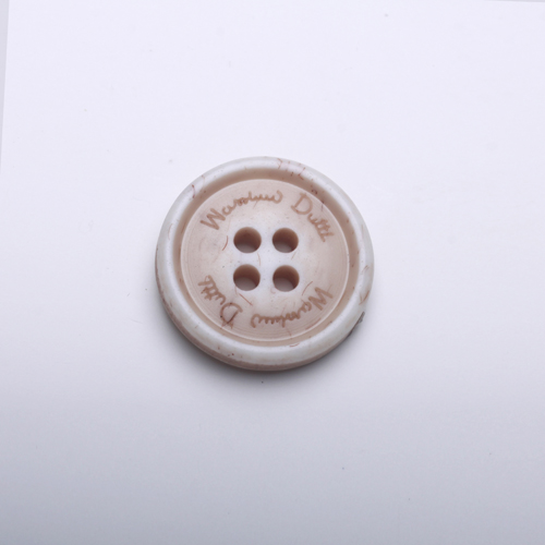 > imitation bone button