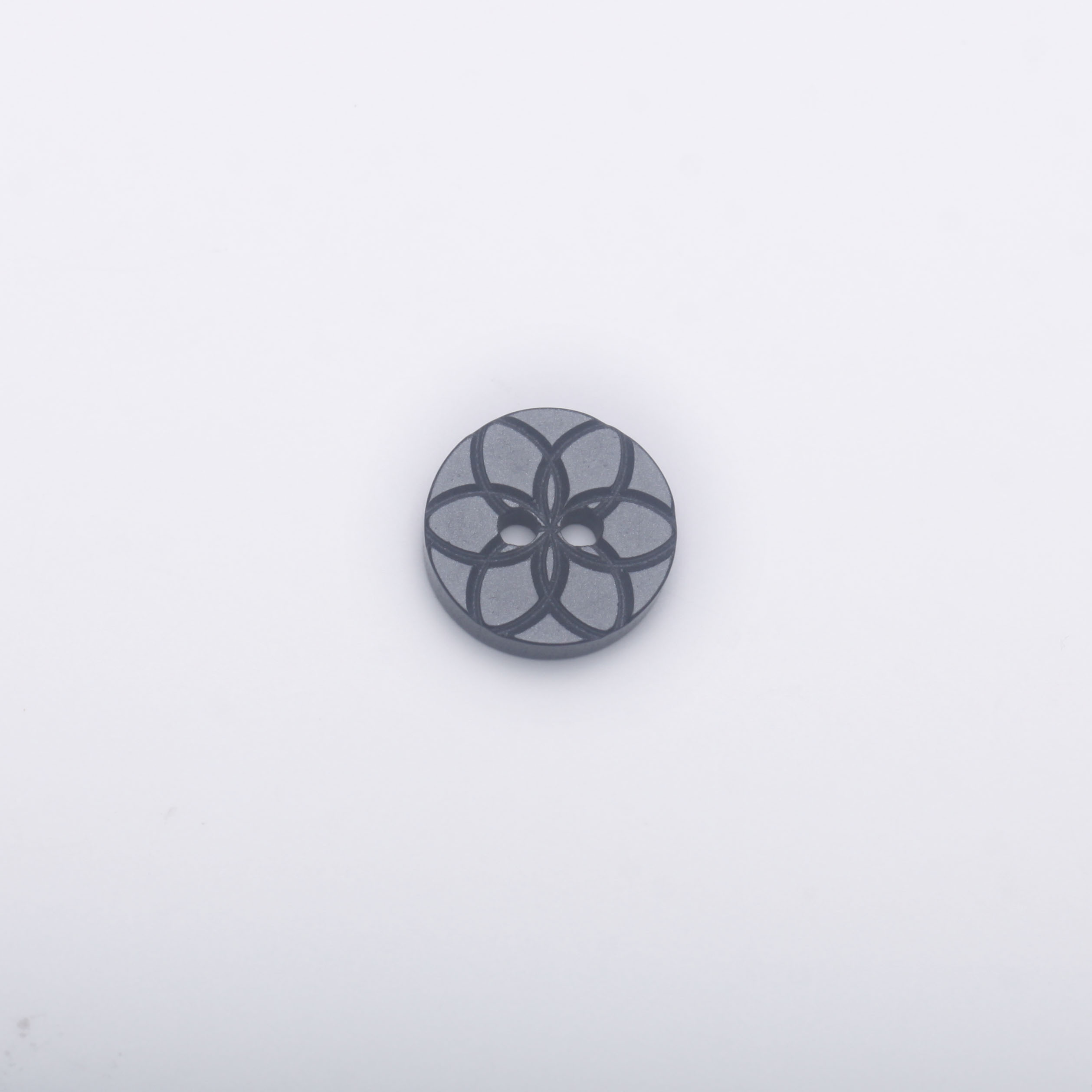 > irregular shape button